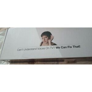 Zvox AccuVoice AV200 TV Speaker With Hearing Aid Technology For Clearer Voices